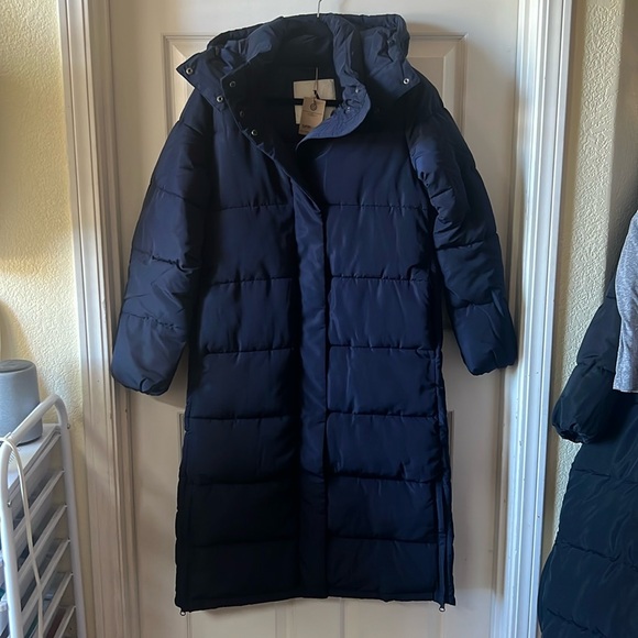 NWT  Amazon aware women’s long puffer coat Sz S - Picture 5 of 5